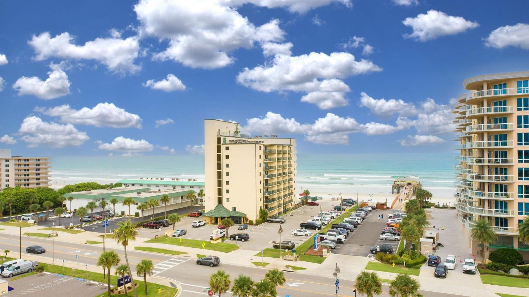 Ocean Views From Your Private Balcony! Sunglow Resort 606 By Brightwild Daytona Beach Shores Eksteriør bilde