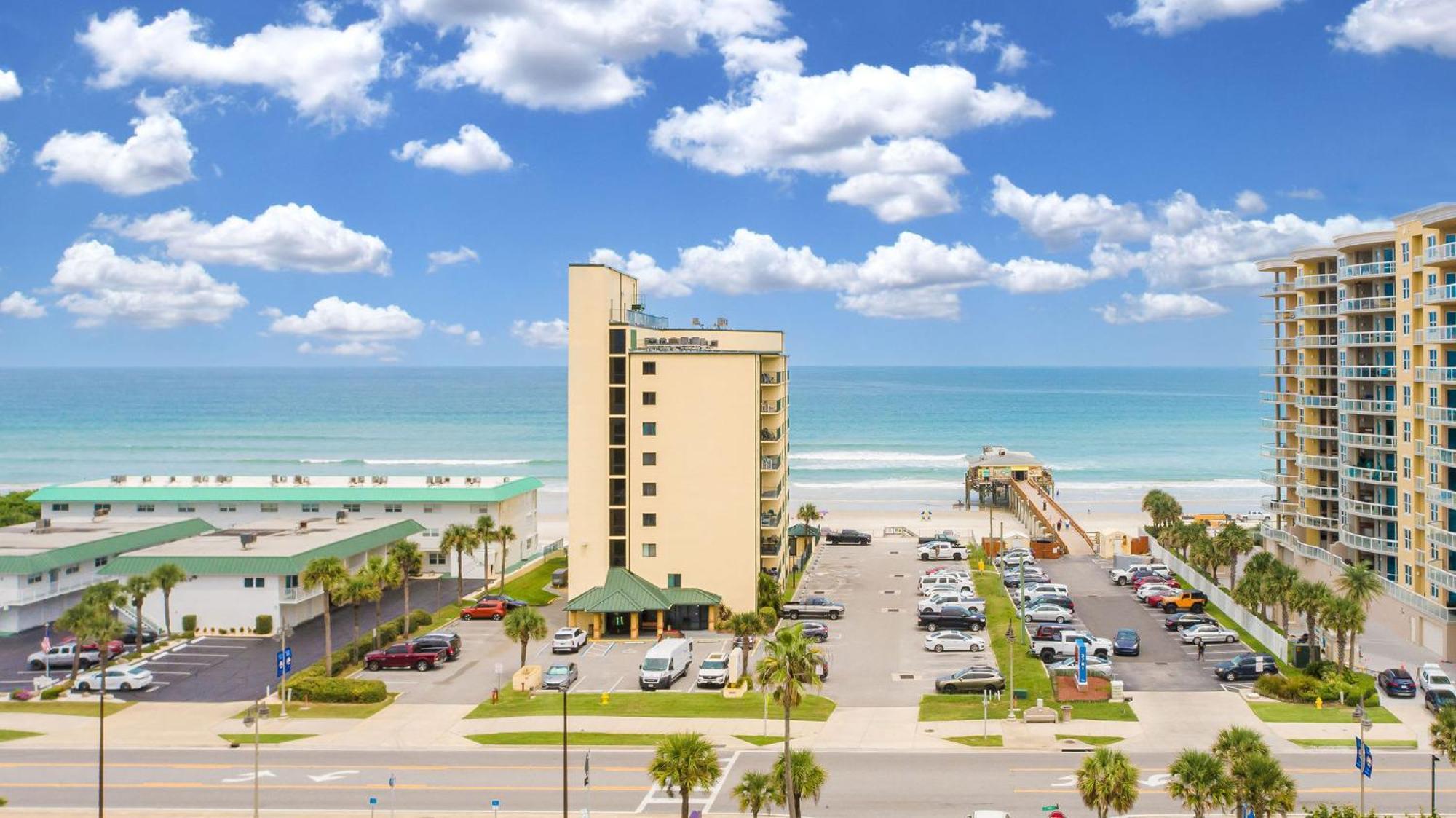Ocean Views From Your Private Balcony! Sunglow Resort 606 By Brightwild Daytona Beach Shores Eksteriør bilde