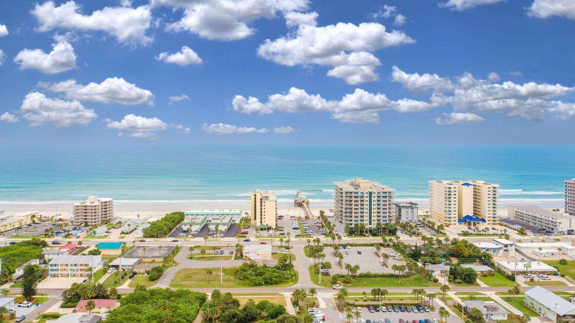 Ocean Views From Your Private Balcony! Sunglow Resort 606 By Brightwild Daytona Beach Shores Eksteriør bilde