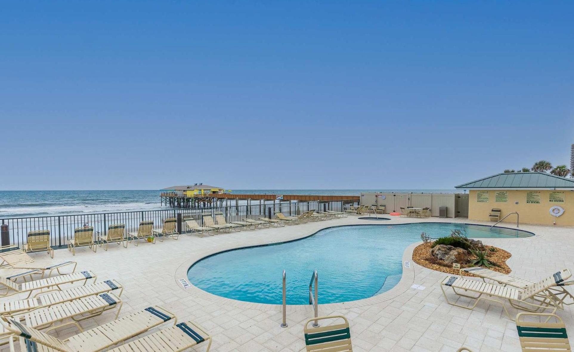 Ocean Views From Your Private Balcony! Sunglow Resort 606 By Brightwild Daytona Beach Shores Eksteriør bilde