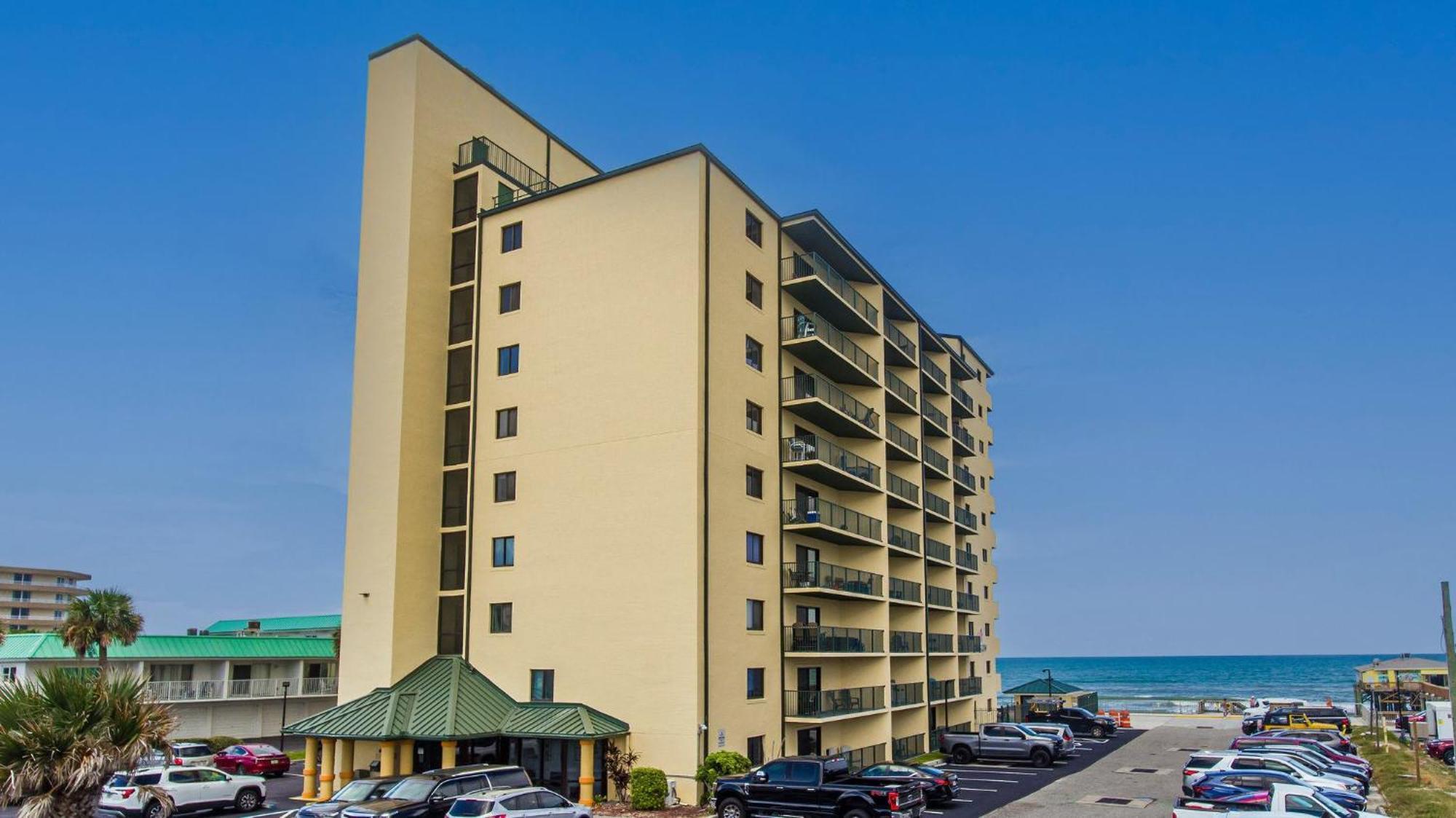 Ocean Views From Your Private Balcony! Sunglow Resort 606 By Brightwild Daytona Beach Shores Eksteriør bilde