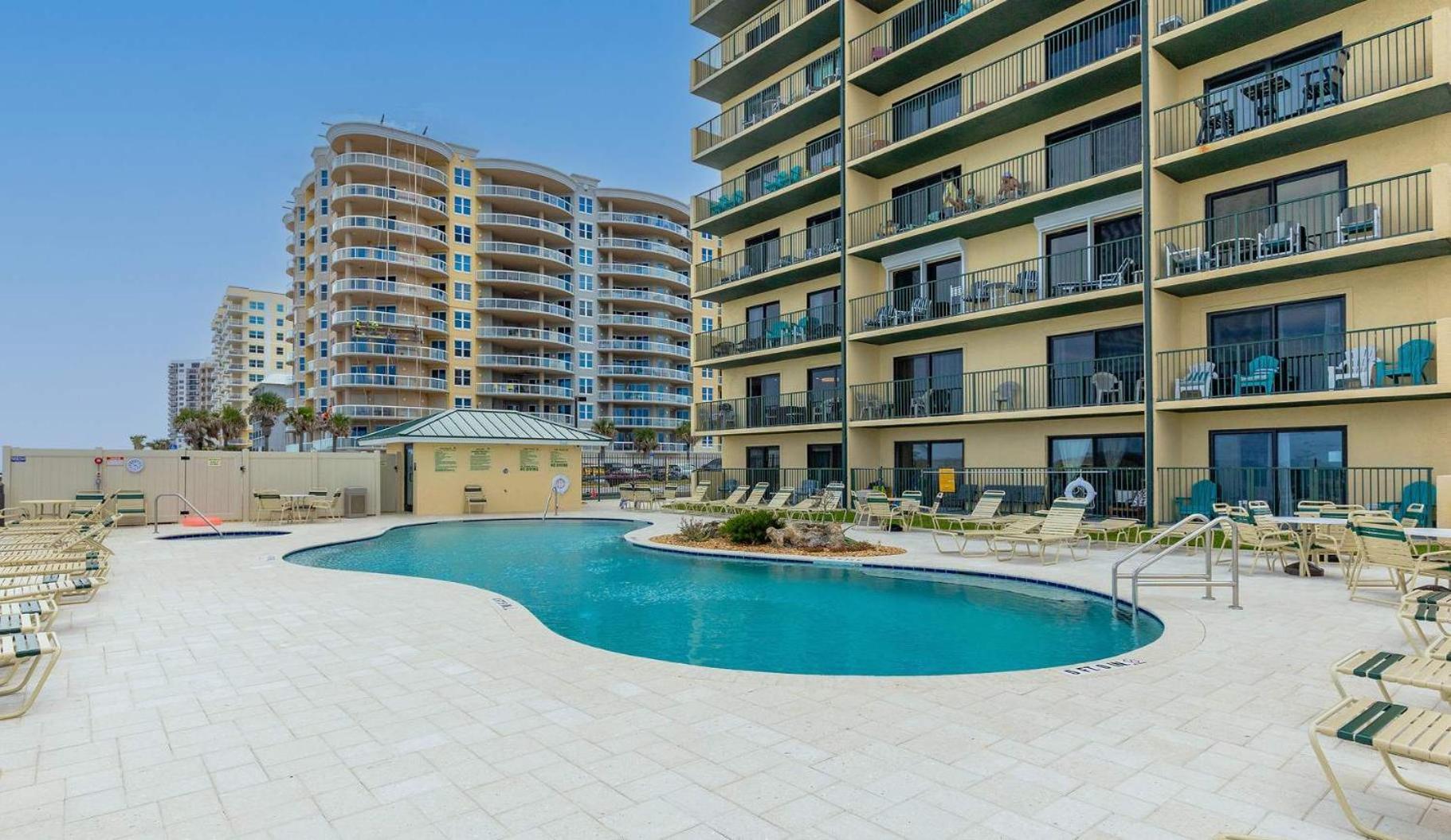 Ocean Views From Your Private Balcony! Sunglow Resort 606 By Brightwild Daytona Beach Shores Eksteriør bilde